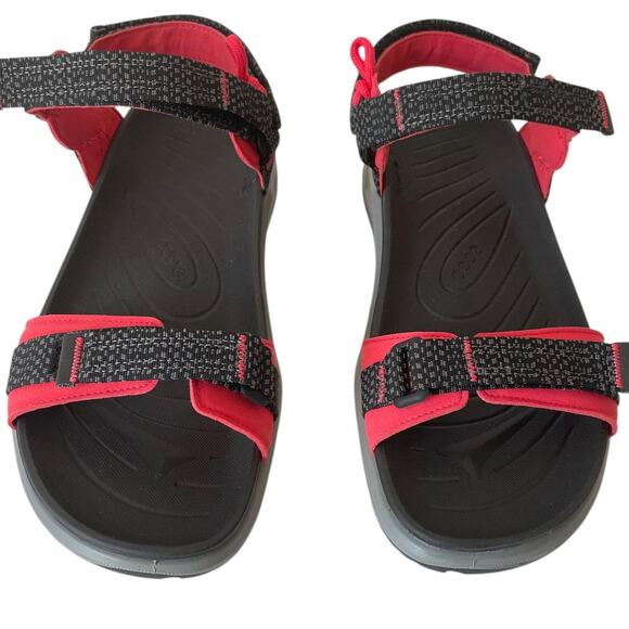 NEW ECCO X-TRINSIC 3S Water Sandals Slingback‎ Adjustable Red Size 10 to 10.5 - Picture 3 of 8